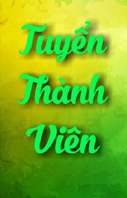 Tuyển thành viên 