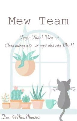 Tuyển thành viên cho team