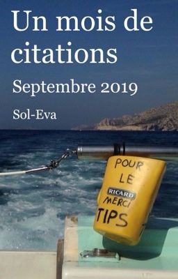 Un mois de citations | Septembre 2019