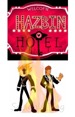 Un motociclista en una tierra caotica (Ghost Rider x Hazbin hotel/Helluva Boss)