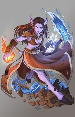 Una pequeña Draenei