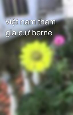 việt nam tham gia c.ư berne