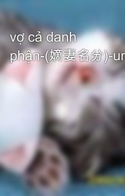 vợ cả danh phận-(嫡妻名分)-unfull