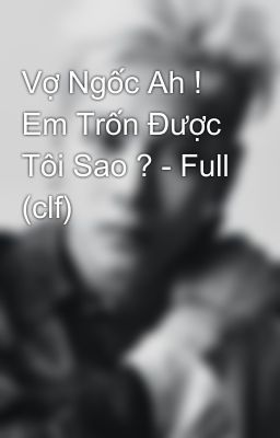 Vợ Ngốc Ah ! Em Trốn Được Tôi Sao ? - Full (clf)