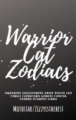 Warrior Cat Zodiac Book