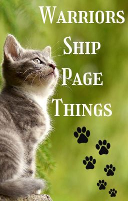 Warriors Cats Ship Page Things :3