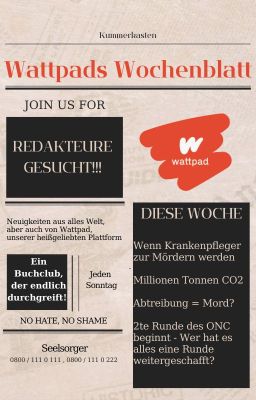 Wattpad Wochenblatt - 1 -