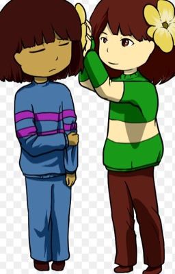 We are sisters?!?! {chara and frisk} ~W O R K I N G   O N.  S T O R Y ~