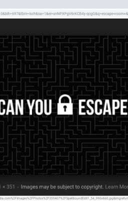 Welcome to the escape room.(Short Story)