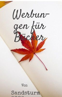 Werbungen für Bücher 