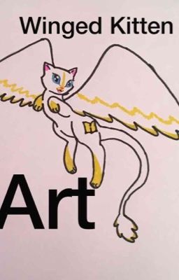 Winged Kitten Art