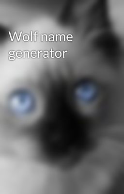 Wolf name generator