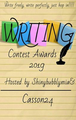 WRITING CONTEST AWARD 2019