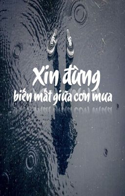 Xin đừng biến mất giữa cơn mưa