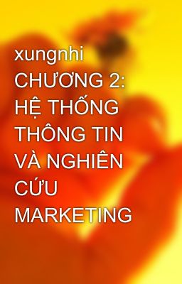 xungnhi CHƯƠNG 2: HỆ THỐNG THÔNG TIN VÀ NGHIÊN CỨU MARKETING