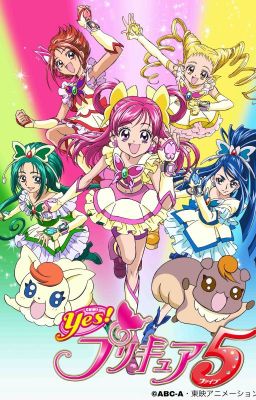 Yes 5 Pretty cure: La mariposa Magica y el Pincel Magico