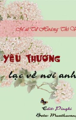 Yêu thương lạc về nơi anh 