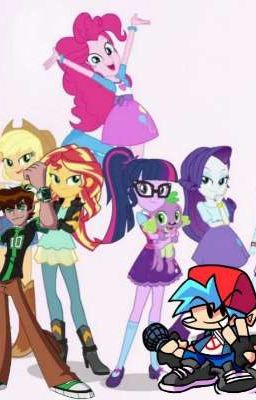 yo y Luis Manuel en equestria girls 