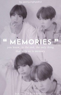 yoongi × taehyung － ❝memories❞