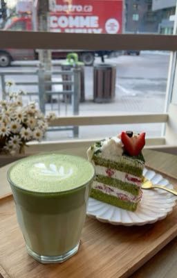 zeran | matcha cake