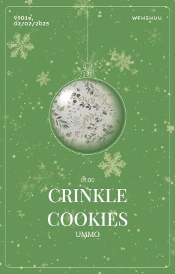 [ 𐙚 9901 ; 01:00 | Crinkle cookies ]